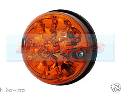 CLASSIC MINI COOPER AUSTIN/ROVER CATERHAM 73mm LED FRONT INDICATOR LAMP LIGHT • $20.14