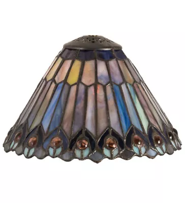 Meyda Tiffany 21626 Tiffany Jeweled 4.5  Tall Lamp Shade • $113.40