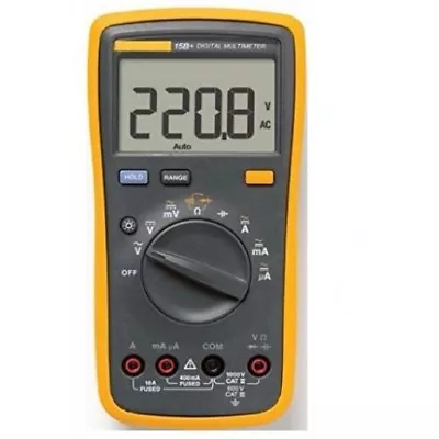 £105.99 • Buy NEW FLUKE 15B+ F15B+ Auto Range Digital Multimeter Meter Cat III, AC DC Current