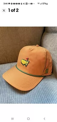 2024 Augusta National  Masters  Mustard Color Mesh Back Hat  • $70