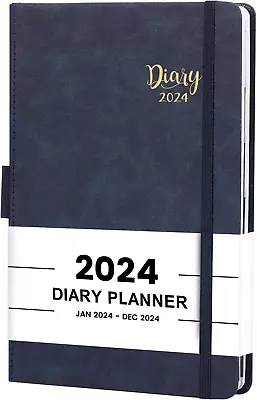 2024 Diary - Diary 2024 A5 Page A Day Productivity A5 2024 Daily Planner From X • £9.74