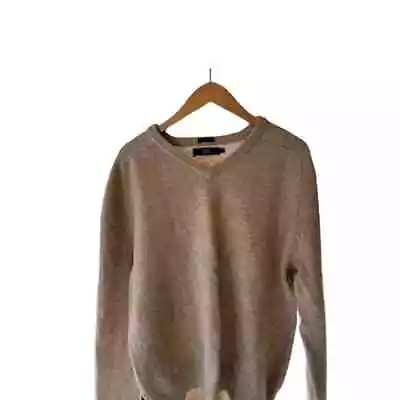 J. Crew Lambswool Khaki Sweater • $30