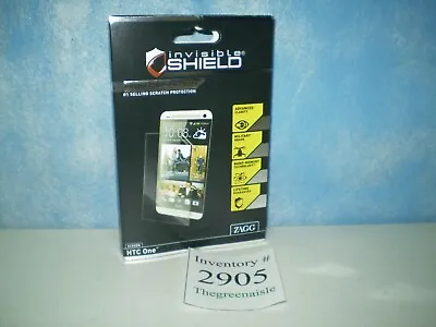 $24.74 • Buy NEW 2013 Zagg Invisible Shield HTC One High Definition Scratch Screen Protection