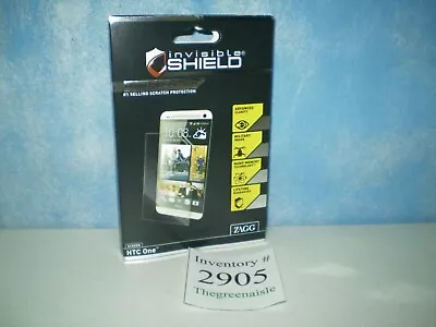 $24.74 • Buy NEW 2013 Zagg Invisible Shield HTC One High Definition Scratch Screen Protection