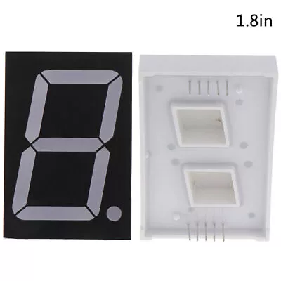 1pcs 1.8 Inch 1 Digit Red Led Display 7 Segment Common Cathode NEW_U-H5 • $2.65