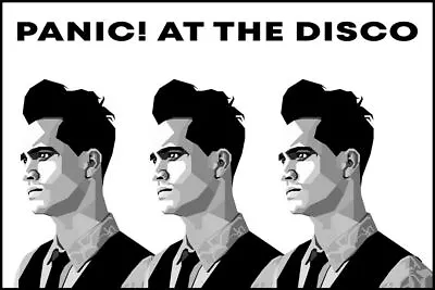 363921 Panic! At The Disco Brendon Urie Repeat Band Art Print Poster AU • $71.45