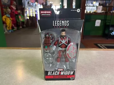 Marvel Legends Series Crimson Dynam BAF Wave Black Widow RED GUARDIAN Figure NIB • $10.62