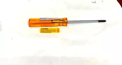 $16.95 • Buy Vaco Professional Screwdriver, Pocket Clip, #0 Phillips, Vaco# P12