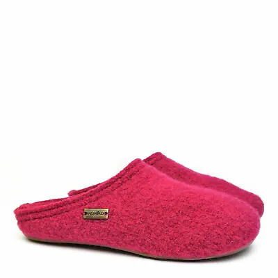 £54.10 • Buy Haflinger Everest Classic Women's Slippers In Fuchsia Felt With Removable Insole