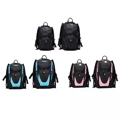 Roller Skate Backpack Professional Large Capacity For Child Ice Skate Carrier • £33.59