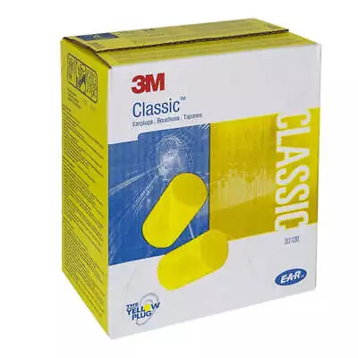 3M E-A-R Classic Platinum Uncorded Earplugs 200 Pairs Box 310-4003 • $69.99