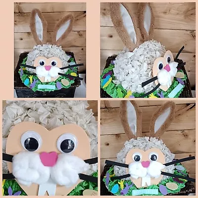 DIY Make Your Own Cute Bunny Rabbit Easter Bonnet Craft Kit  • £16