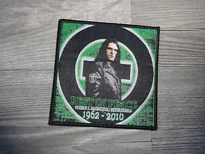 Type O Negative Woven Patch 1962-2010 Carnivore Him Misfits • £25.65