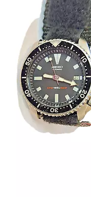 Men Seiko Automatic Scuba Diver WR 150m 7002-7009 Stainless Steal Running Box32 • $195