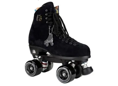 🌟 Brand New Moxi Lolly Roller Skates - Size 7 Medium Width Black 🌟 • $375