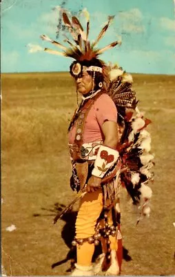 An Oklahoma Indian Famous Native American Artist Steve Mopope Old Postcard  C6 • $10.75