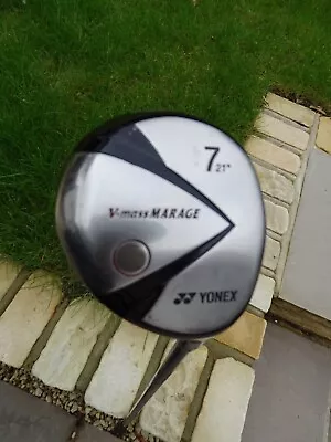 Yonex V Mass Mirage  7 Wood.  21* Graphite Regular Flex Shaft • £18.50