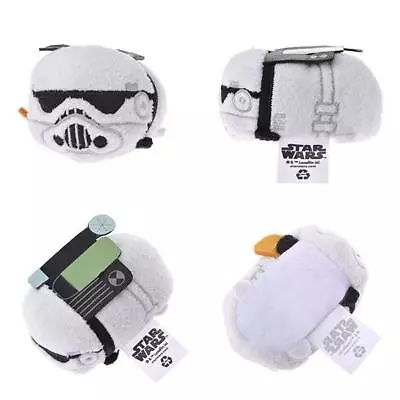 Disney Store Star Wars Tsum Tsum 3.5  Sand Trooper Sandtrooper Mini Plush NWT • $9.95