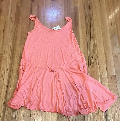 NWT  J.Crew Factory Peach Sleeveless Tank Dress Size Small New • $0.99