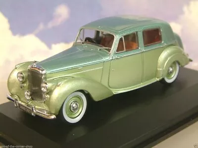 Oxford Diecast 1/43 1946-1952 Bentley Mkvi Mk6 Saloon Balmoral/ice Green Bn6002 • $54.50