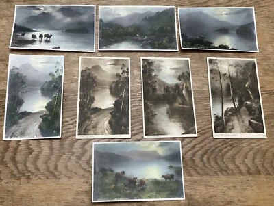 £15 • Buy Vintage Postcards Scottish Scenes By Elmer Keene