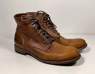 Frye Brown Leather Ankle Boots Men Size 13 D • $59.99