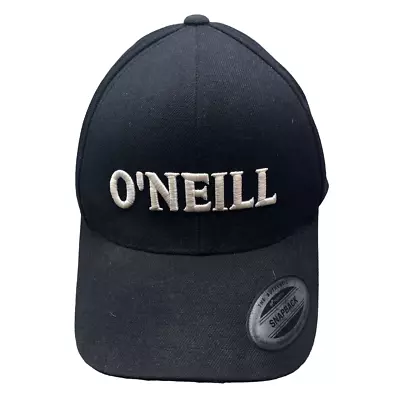 $14.99 • Buy O'Neill Wool Snapback Hat Black Adult Size Embroidered Logo Surf Cap