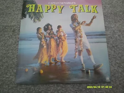 CAPTAIN SENSIBLE Happy Talk  1982  A&M   Mint • £2.50