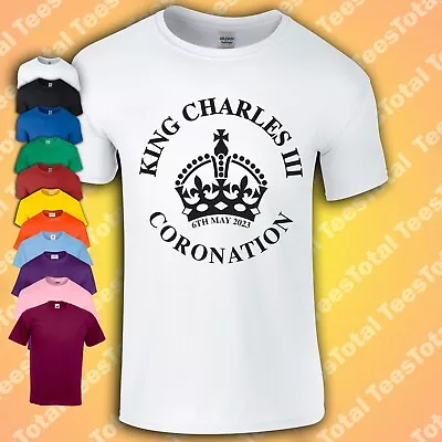 King Charles III Coronation T-Shirt | Monarchy | Royal Family | Queen Elizabeth • £15.29