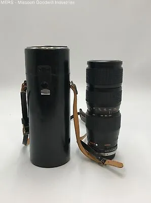 Quantaray 75-205mm Macro Zoom Camera Lens Wth Case AS IS • $14.99