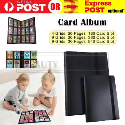160/360/540 Cards 9-Pocket Card Bag Binder Trading Card Album Collectors Folder • $23.99