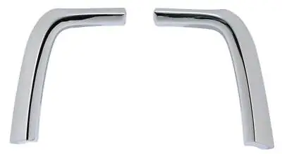 1971-72 Ford Mustang; Front Fender Extension Moldings; Chrome • $82.99
