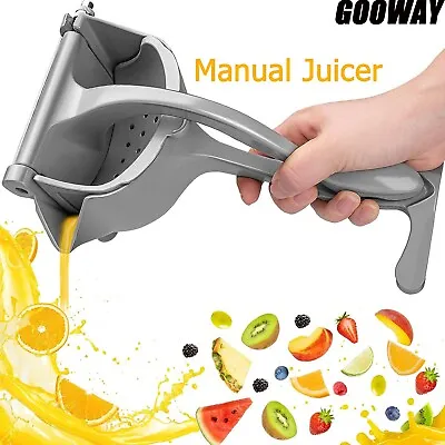 Orange Lemon Fruit Juicer Manual Juicer Squeezer Hand Press Machine Kitchen Home • £7.59