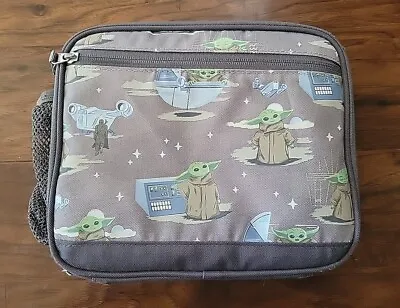 Pottery Barn Kids Star Wars Grogu Lunch Box Glow In The Dark • $19.99