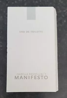 Sample Tigette - Perfume Sample - Isabella Rossellini's Manifesto • $4.33