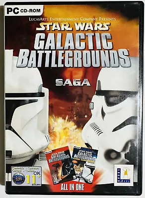 £8.99 • Buy Star Wars Galactic Battleground Saga PC Game