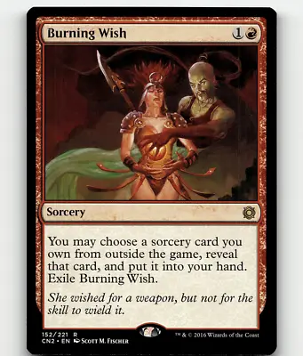 MTG Burning Wish 152 - Conspiracy: Take The Crown • $1.99