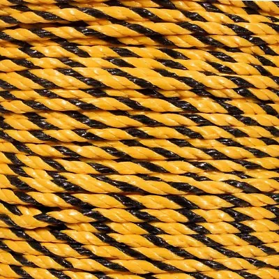 Golberg Twisted Polypropylene Rope - Water Chemical & Oil Resistance - USA Made • $8.99