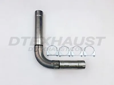 Sk-400 Exhaust 409 Stainless Diesel Single Stack Kit 4 Inch Different Trends  • $239.99