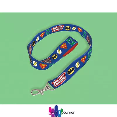 Justice League Party Supplies LANYARD Genuine Licensed • $5.60