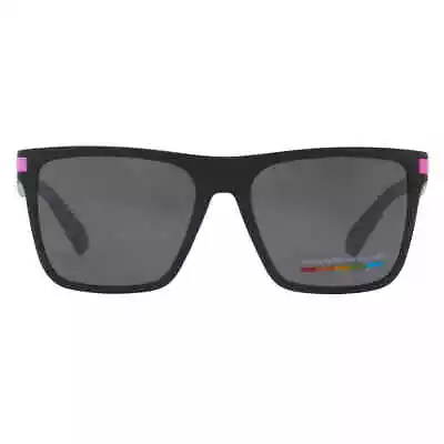 Polaroid Core Polarized Grey Square Unisex Sunglasses PLD 2128/S 0N6T/M9 55 • $21.99