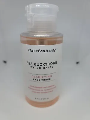 Vitamin Sea Beauty Sea Buckthorn Witch Hazel Clarifying Face Toner 8 Fl Oz • $10.99