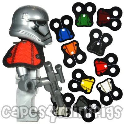 CUSTOM Pauldrons - Ideal For Your Lego Stormtrooper Or Clone Trooper. CAPES ONLY • $13.25