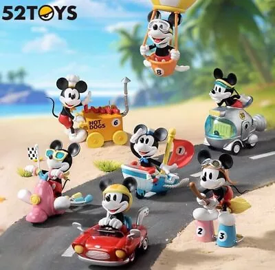 52toys Disney Mickey Setting Off Series Blind Box Confirmed Figure Toys Gift • £21.59