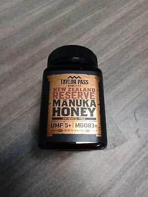 Taylor Pass New Zealand Manuka Honey UMF 5+/ MGO 83+ 16 Oz.  • $14