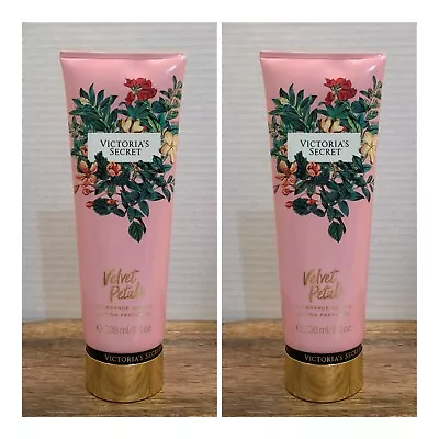 Victoria's Secret VELVET PETALS Fragrance Lotion ~ 8 Fl.oz. ( Lot Of 2 ) • $34.99