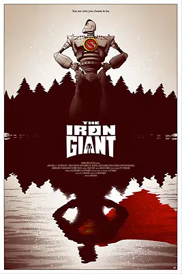 X/120 HCG Adam Rabalais Screen Print The Iron Giant Film Superman Like Mondo • $105.36