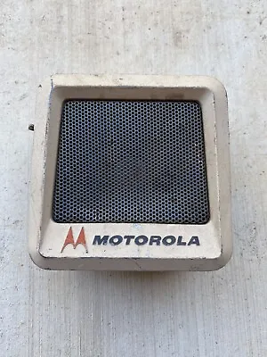 Motorola Speaker Civil Defense Police ADAM 12 1960s 70s W/ Bracket TSN 6000A -1 • £57.10