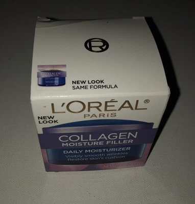 $14 • Buy Loreal Paris Collagen Moisture Filler Daily Moisturizer Skin Cream 1.7 Oz