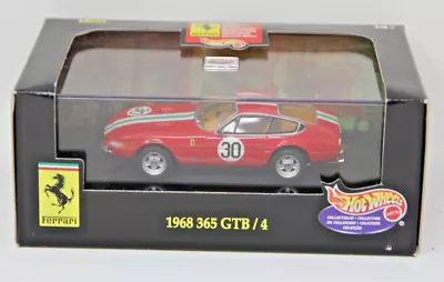 Hot Wheels Ferrari 365 GTB/4 Daytona 1968 Diecast Car 1/43 Scale New 22184 • $30